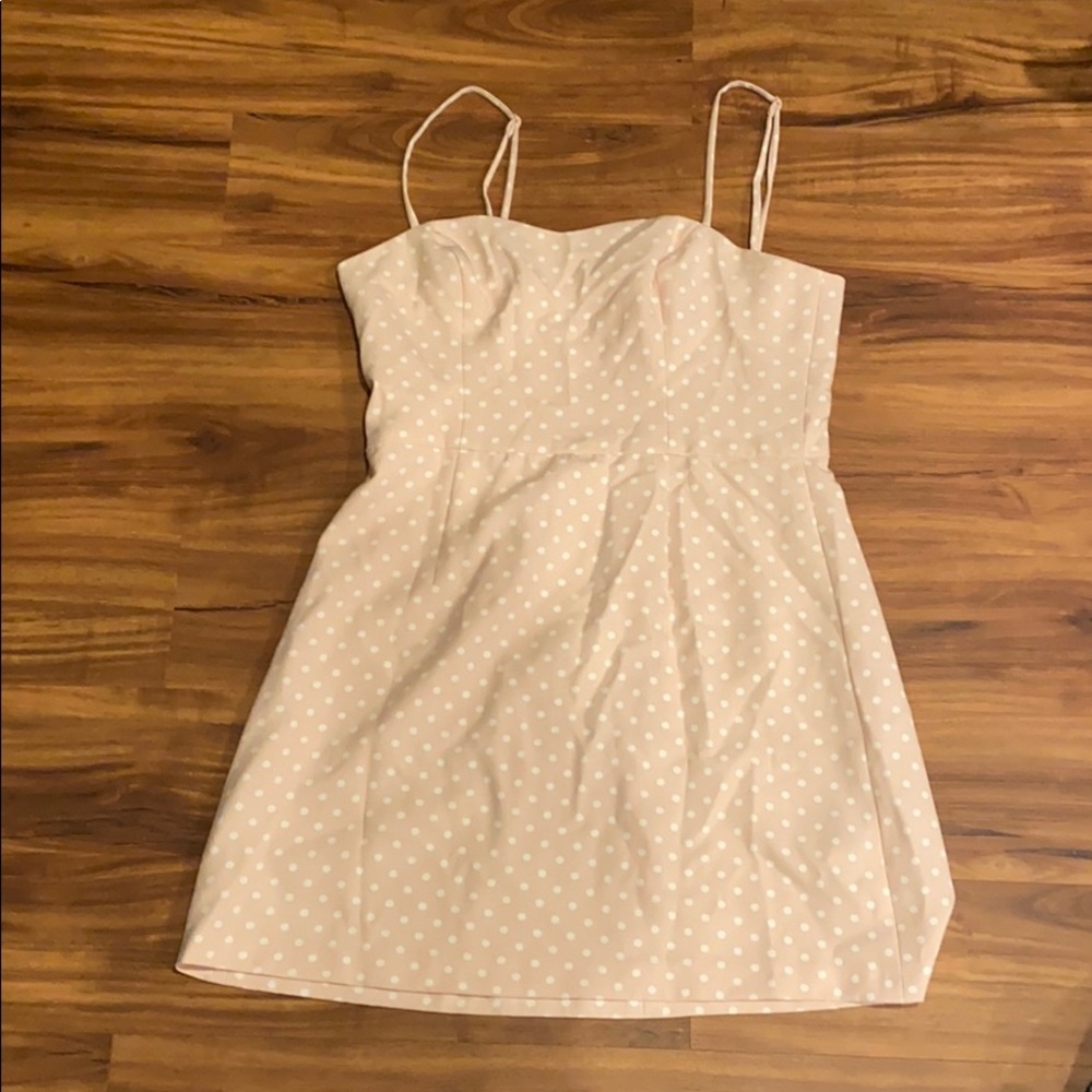 Light Pink and White Dress